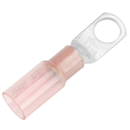 Pacer Group Pacer 8 AWG Heat Shrink Ring Terminal - 5/16in Stud Size - 25 Pack TE8-56R-25